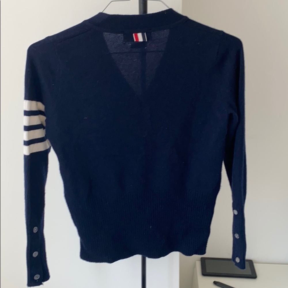 Thom Browne 100% cashmere cardigan